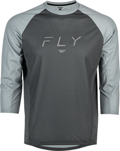 Ripa 3/4 Sleeve Jersey Grey/Light Grey Lg