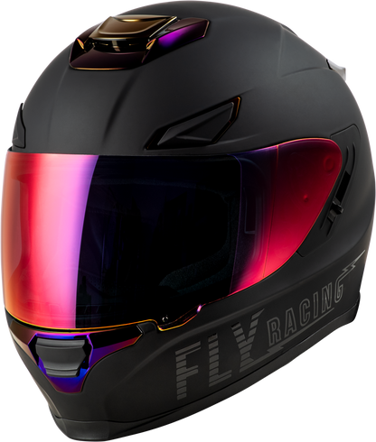 Sentinel Recon Helmet Matte Black/Purple Chrome Xs