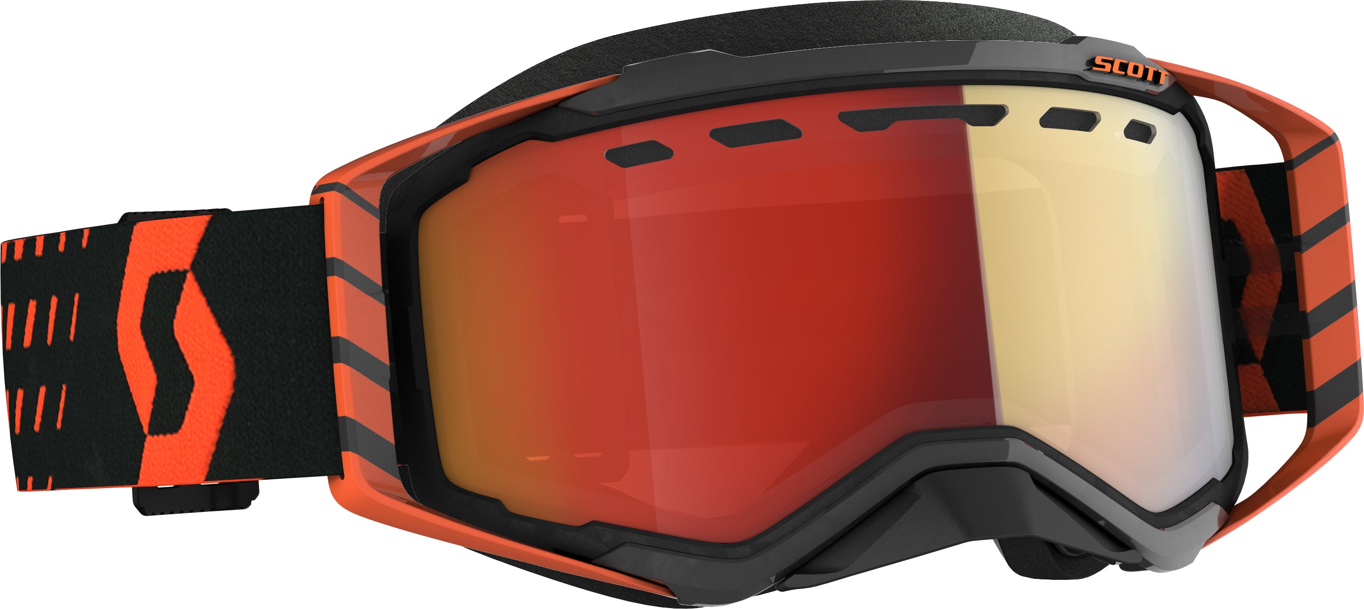 Prospect Snwcrs Goggle Org/Blk Enhancer Red Chrome