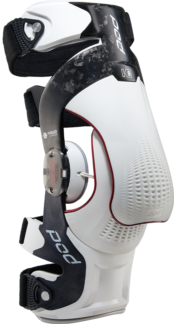 K8 3.0 Knee Brace Carbon (Rt) Carbon/White Sm