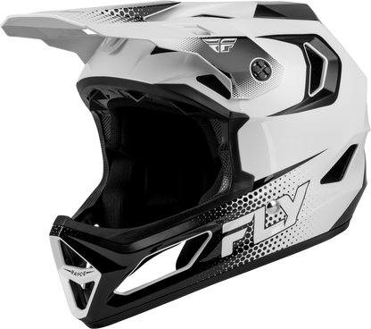 Yth Rayce Sonar Bicycle Hlmt White/Black Yl