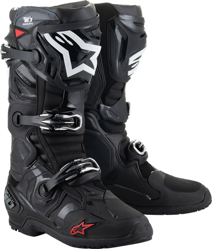 ALPINESTARS Tech 10 Enduro Boots - Black - US 8 / EU 42 2010025-10-8