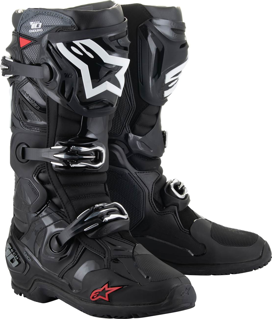 ALPINESTARS Tech 10 Enduro Boots - Black - US 13 / EU 48 2010025-10-13