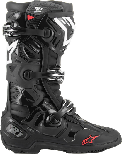ALPINESTARS Tech 10 Enduro Boots - Black - US 13 / EU 48 2010025-10-13