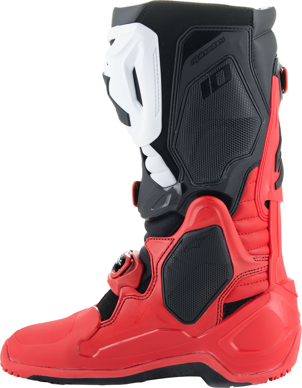 ALPINESTARS Tech 10 Enduro Boots - Bright Red/Black/White - US 12 / EU 47 2010025-3016-12