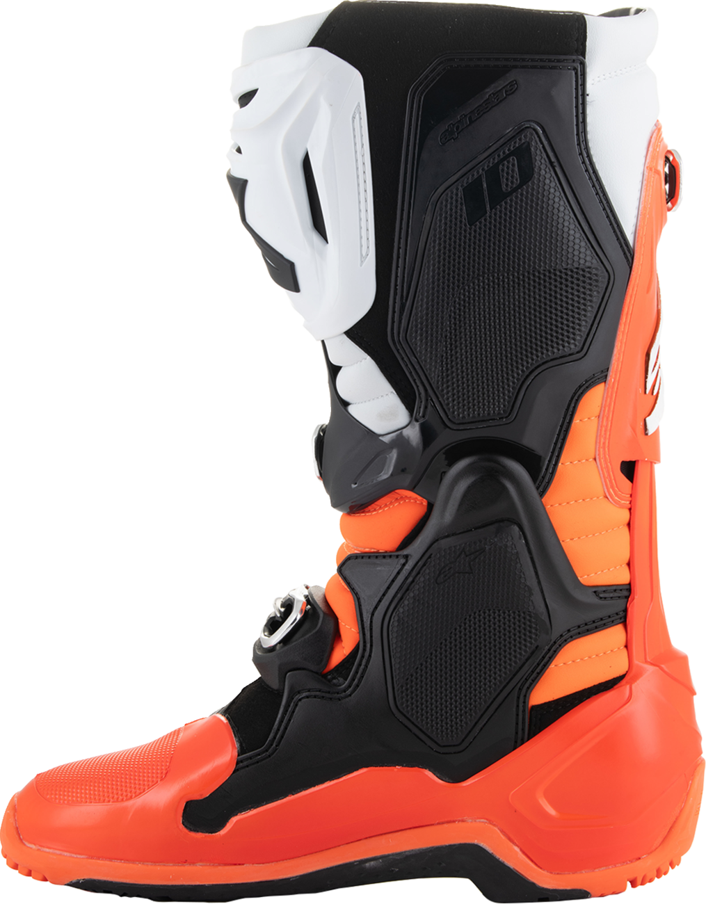 ALPINESTARS Tech 10 Enduro Boots - Fluorescent Orange/Black/White - US 12 / EU 47 2010025-4512-12