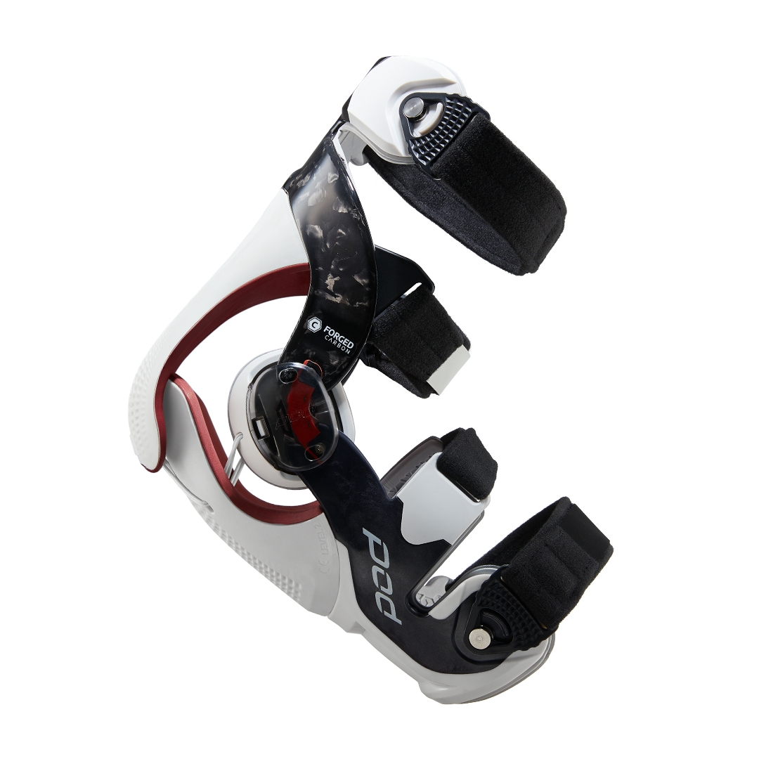 K8 3.0 Knee Brace Carbon (Lt) Carbon/White Lg