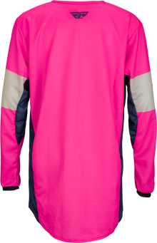 Youth Kinetic Khaos Jersey Pink/Navy/Tan Yx