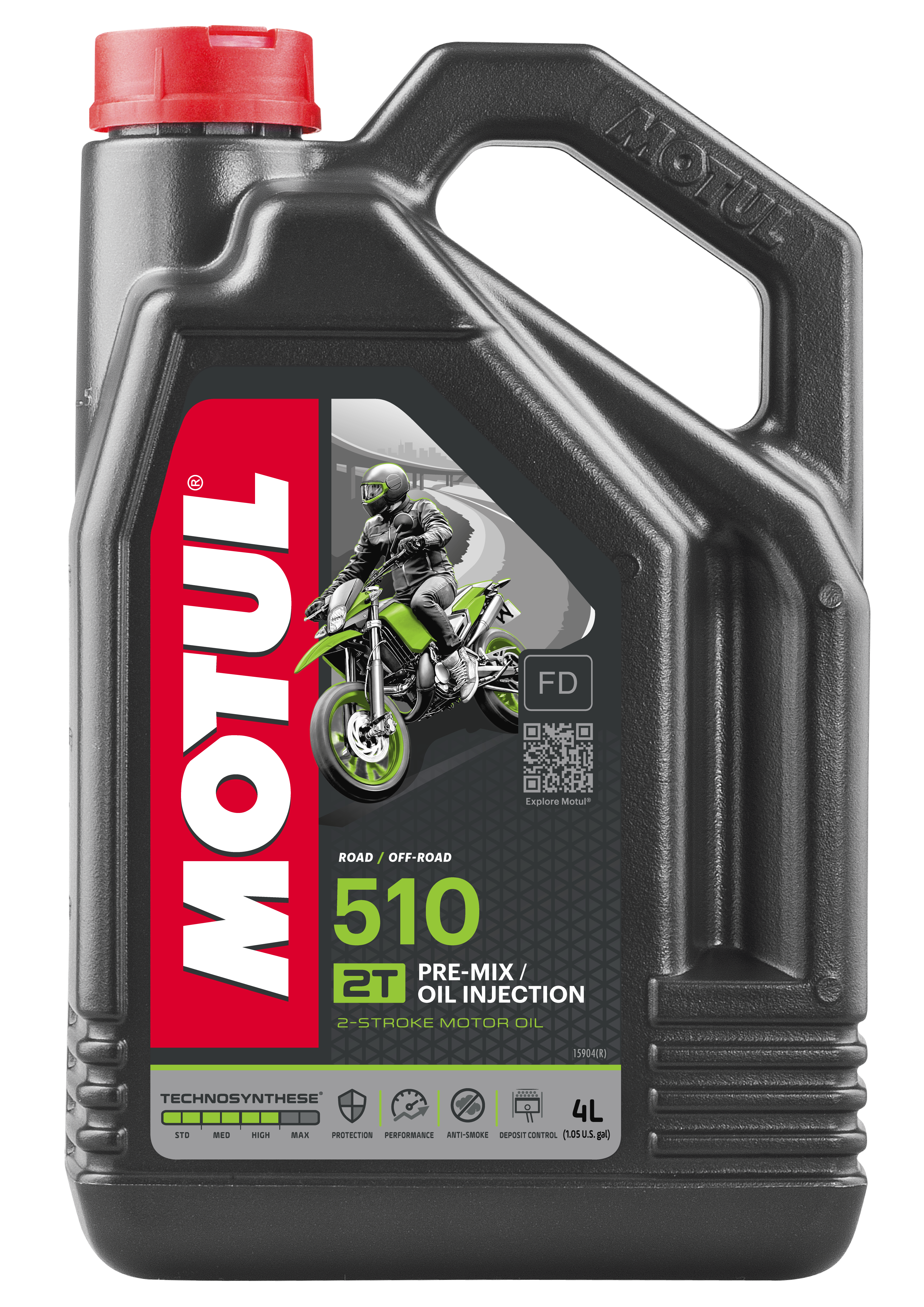 510 Premix Synthetic Blend Oil 2t 4 1l