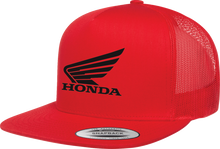 FACTORY EFFEX Honda Alpha Snapback Hat - Red 28-86300