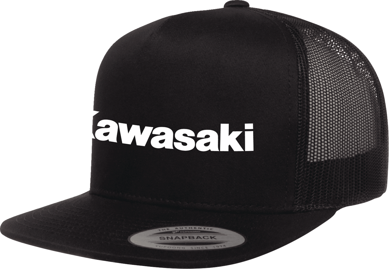 FACTORY EFFEX Kawasaki Alpha Snapback Hat - Black 28-86100