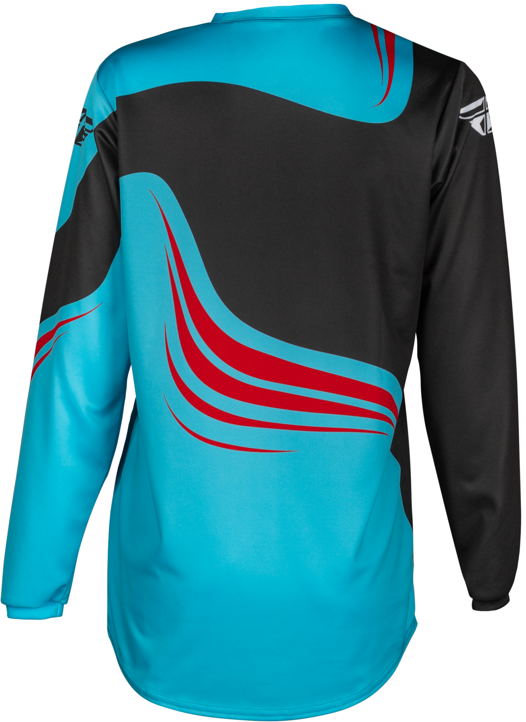 Youth F 16 Jersey Cyan/Black/Red Yxl