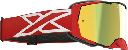 Lucid Caliber Goggle Red Gold Mirror Lens
