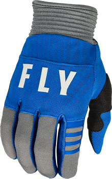 Youth F 16 Gloves Blue/Grey Ym
