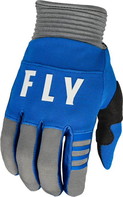 Youth F 16 Gloves Blue/Grey Yl