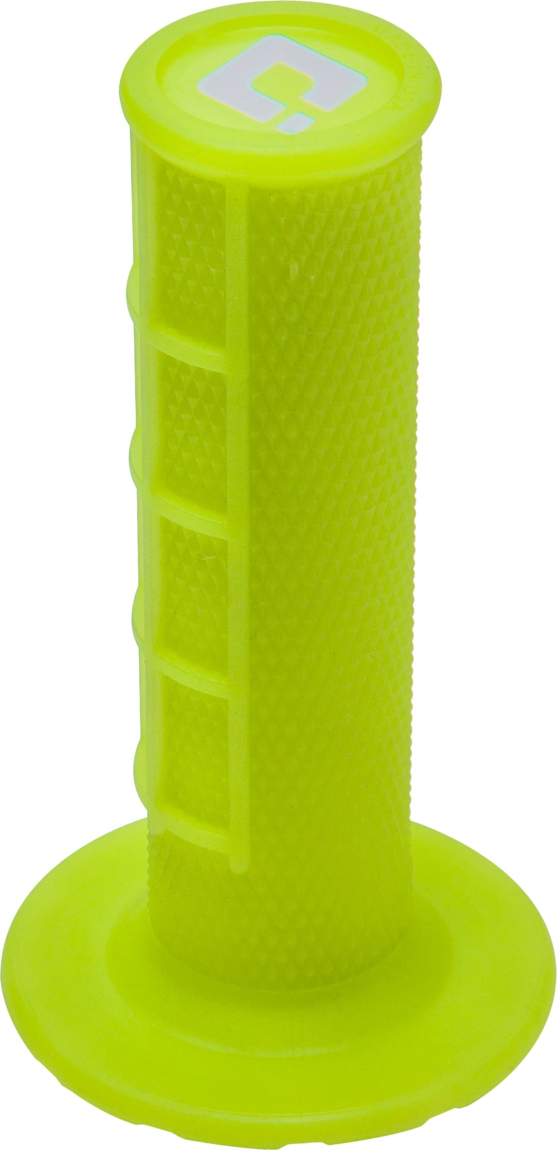 ODI Half Waffle Lock On Grip - Neon Yellow