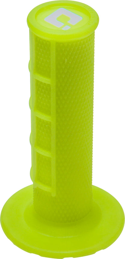 ODI Half Waffle Lock On Grip - Neon Yellow