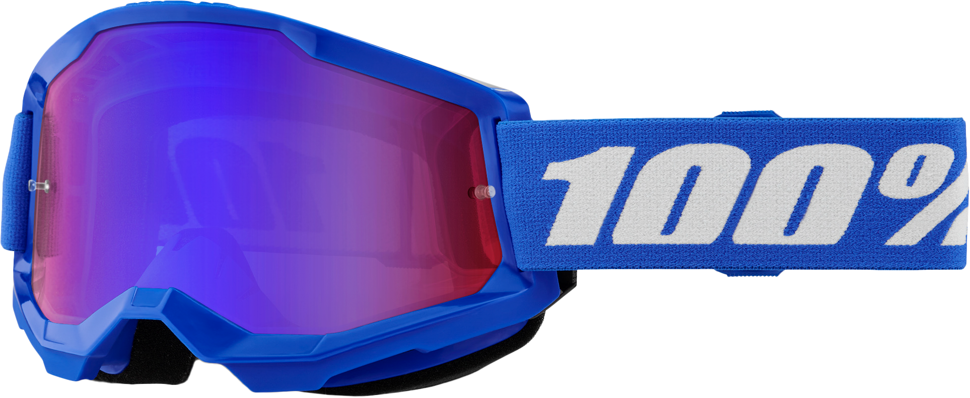 Strata 2 Goggle Blue Mirror Red/Blue Lens