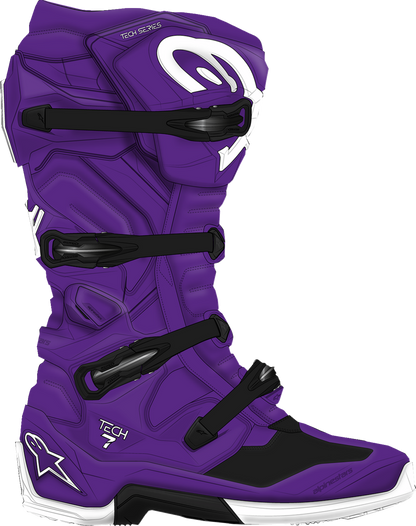 ALPINESTARS Tech 7 Boots - Purple - US 11 / EU 45.5 2012025-38-11