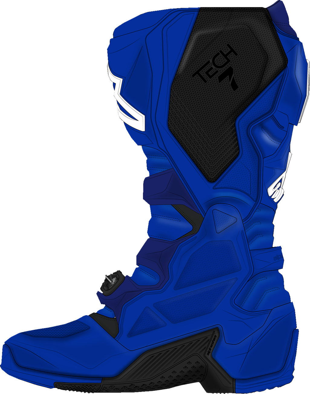 ALPINESTARS Tech 7 Boots - Blue - US 10 / EU 44.5 2012025-70-10