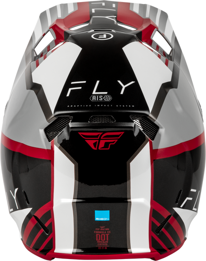 Formula Cc Strike Helmet Grey/Red/Black/White Sm