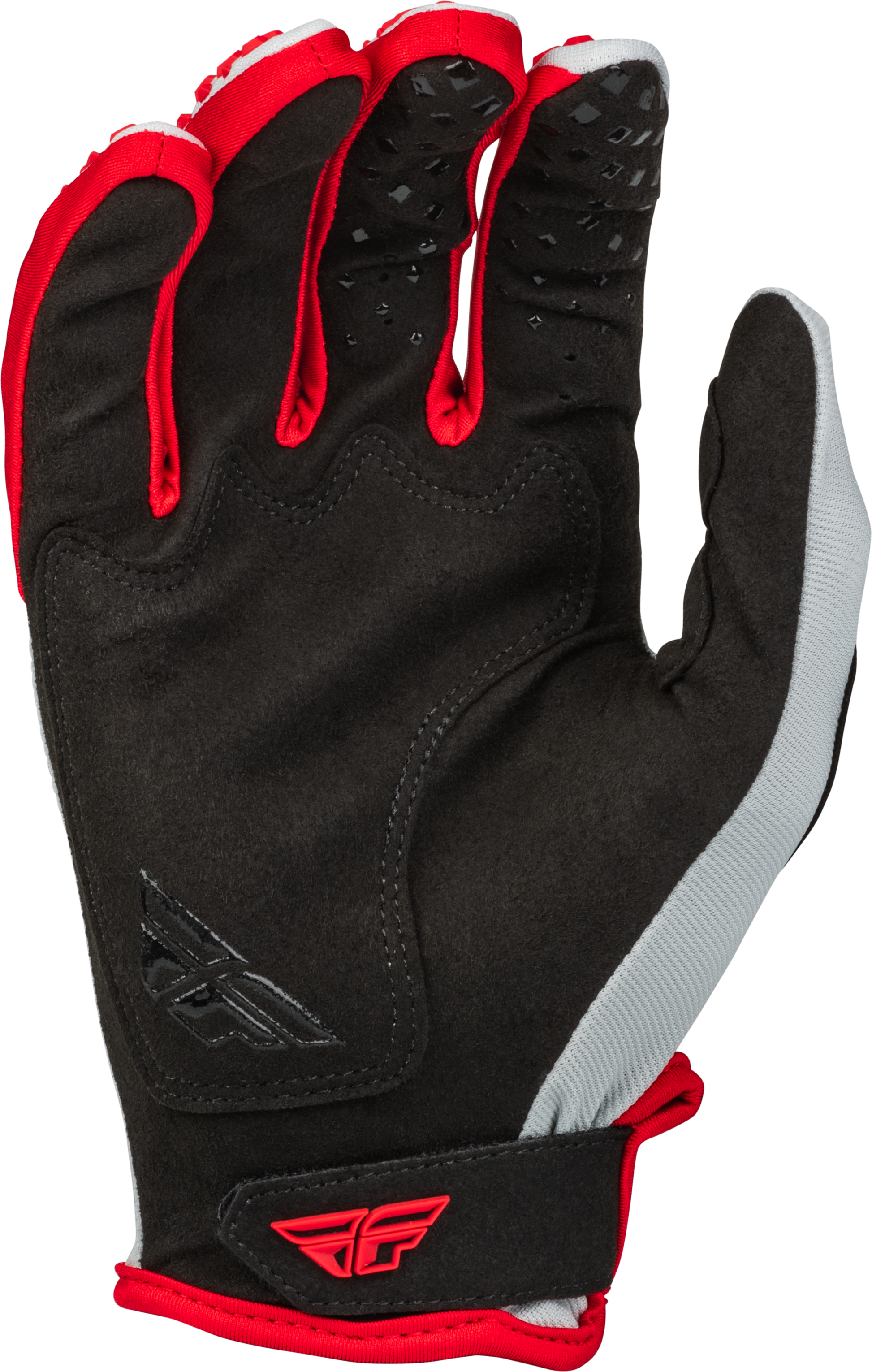 Youth Kinetic Gloves Red/Grey Ys