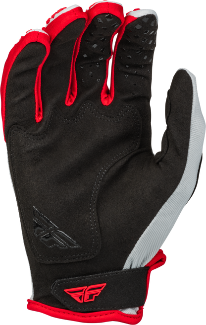 Youth Kinetic Gloves Red/Grey Yl