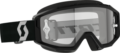 Primal Goggle Black/White Clear Works