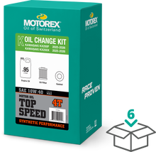 Top Speed Oil Change Kit 0.95l 10w40 Kaw