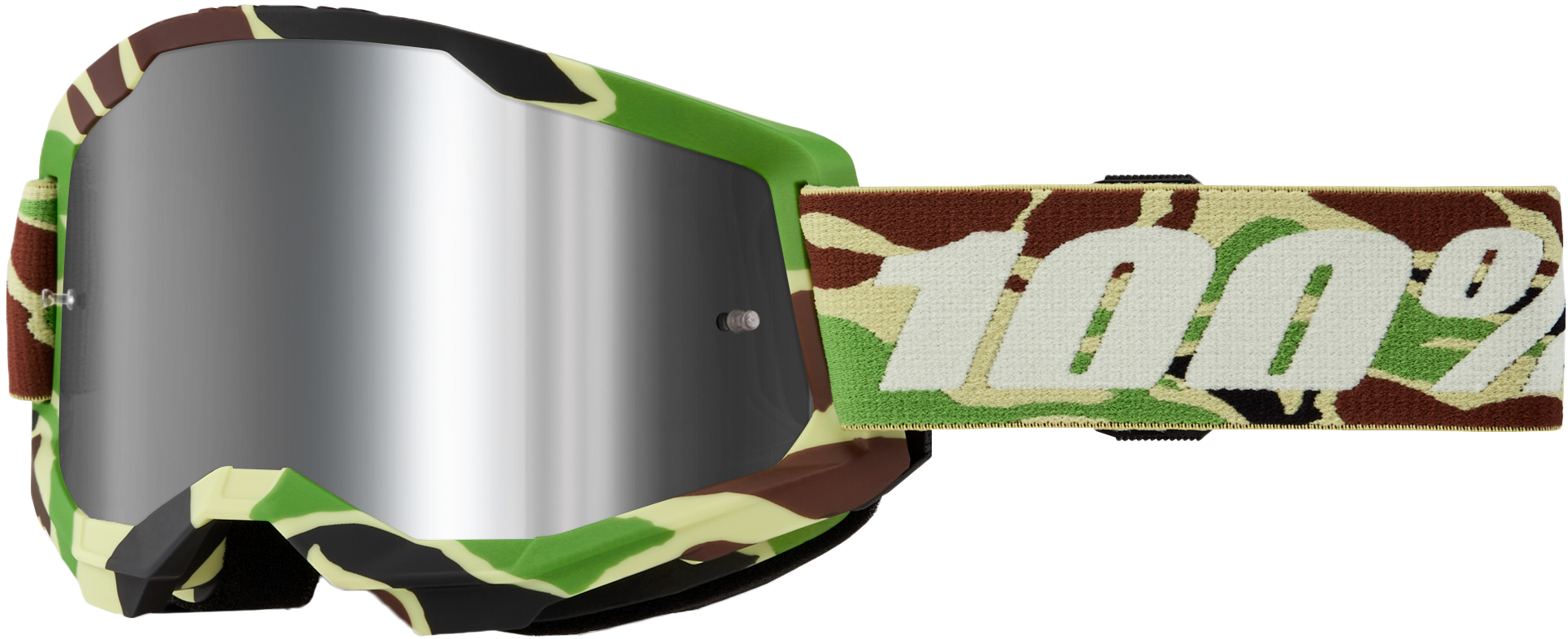 Strata 2 Goggle War Camo Mirror Silver Lens