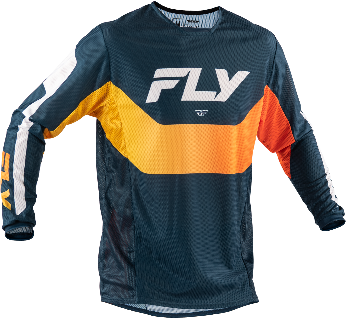 Kinetic Mesh Jersey Navy/Orange Md
