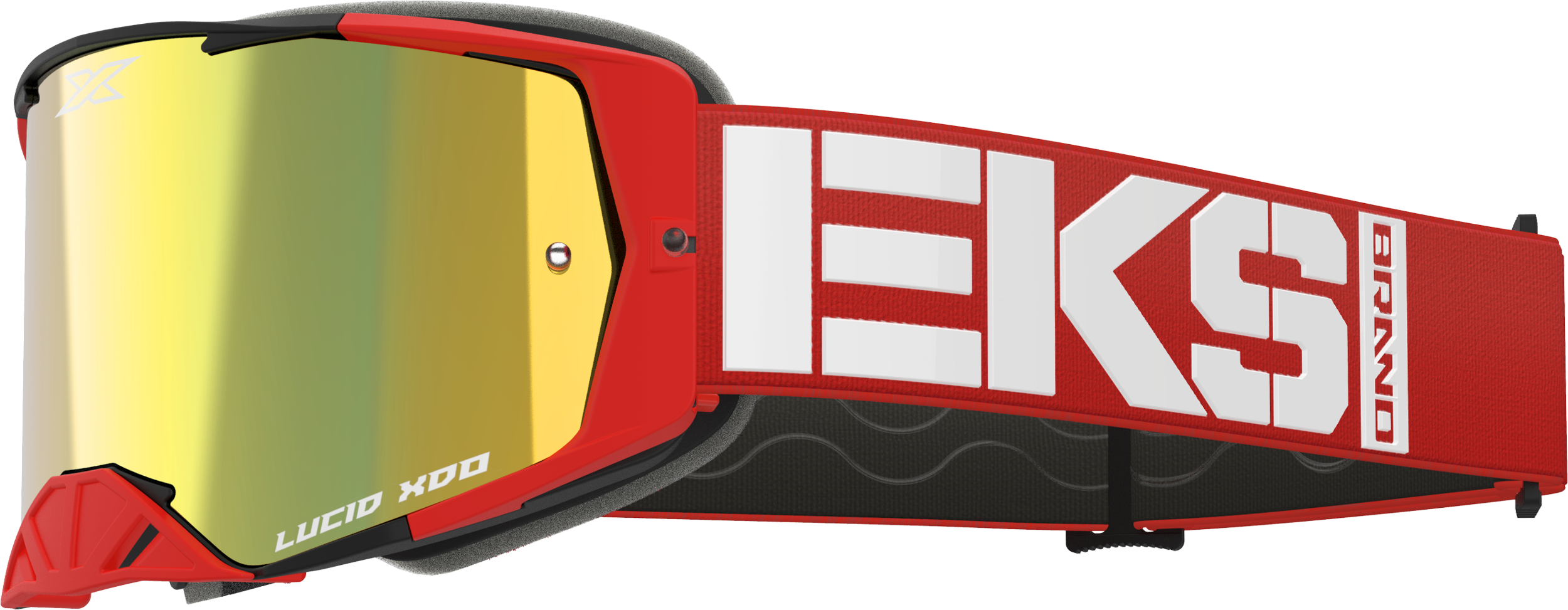 Lucid Caliber Goggle Red Gold Mirror Lens