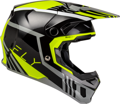 Formula Cc Strike Helmet Grey/Black/Hi Vis Md