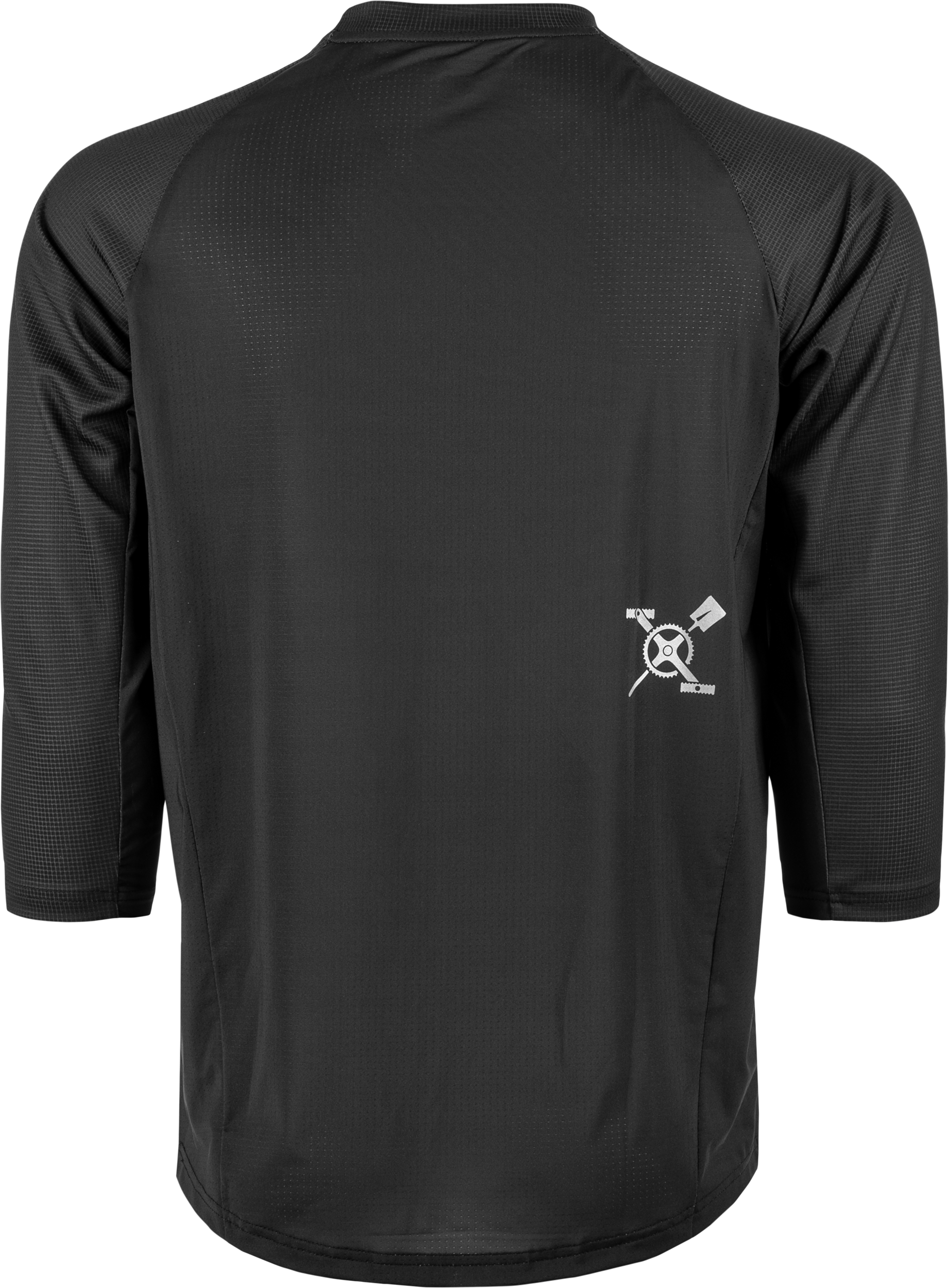 Ripa 3/4 Sleeve Jersey Black/Grey Xl