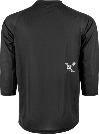 Ripa 3/4 Sleeve Jersey Black/Grey Md