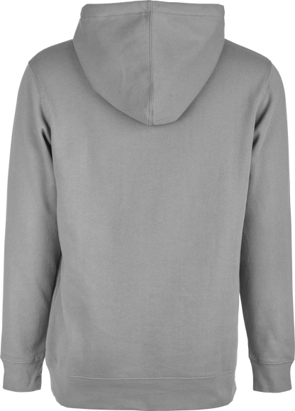 Fly Corporate Pullover Hoodie Grey/Blue Sm