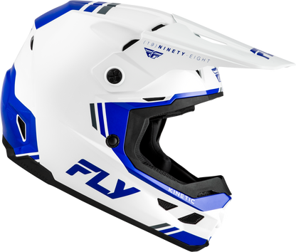 Kinetic Verdict Helmet White/Blue/Grey 2x