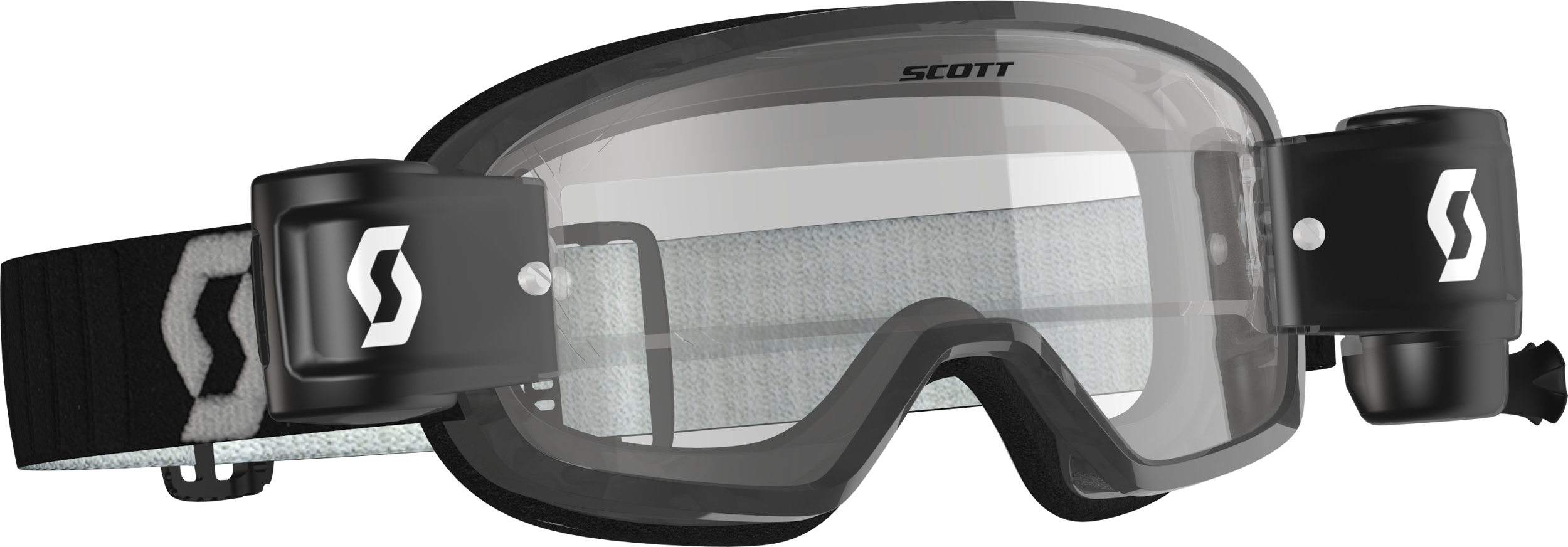 Youth Buzz Mx Pro Goggle Wfs Black/Grey W/Clear Works