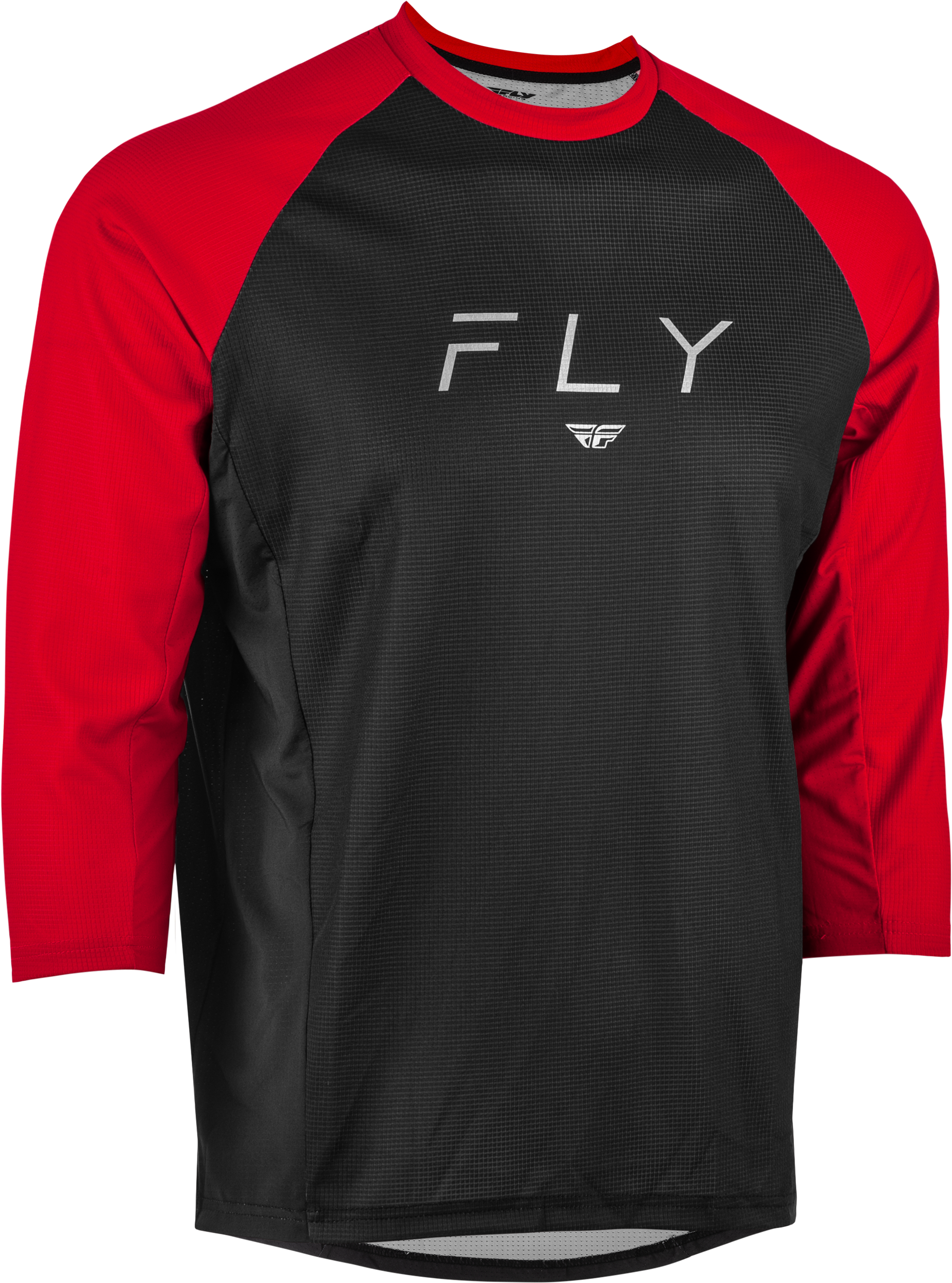 Ripa 3/4 Sleeve Jersey Black/Red Lg