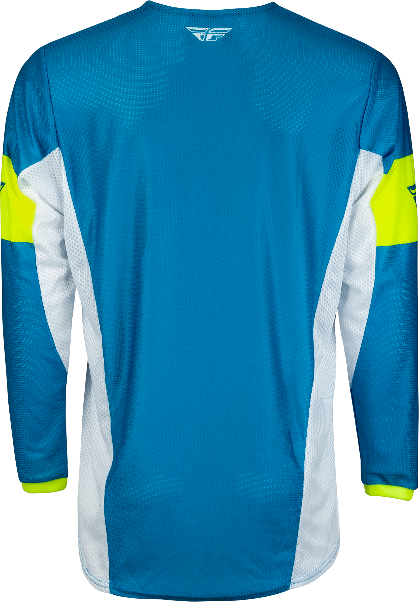 Yth Kinetic Mesh Khaos Jersey Blue/White/Hi Vis Yl