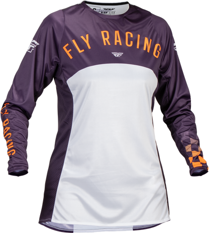 Women's Lite Jersey Deep Purple/Wht/Neon Coral 2x