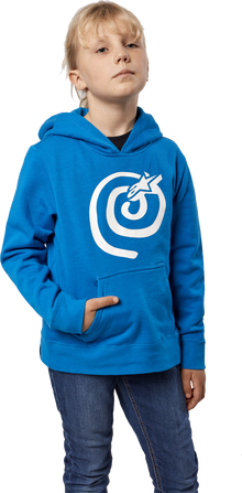 Kids Mantra Hoodie Bright Blue Md