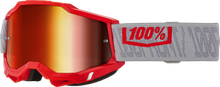 Accuri 2 Goggle Gatorback Red Mirror Lens
