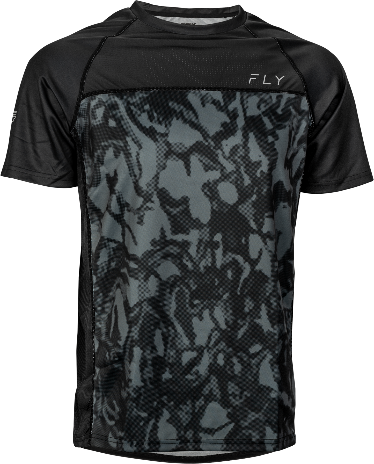 Super D Jersey Dark Grey Camo/Black Md