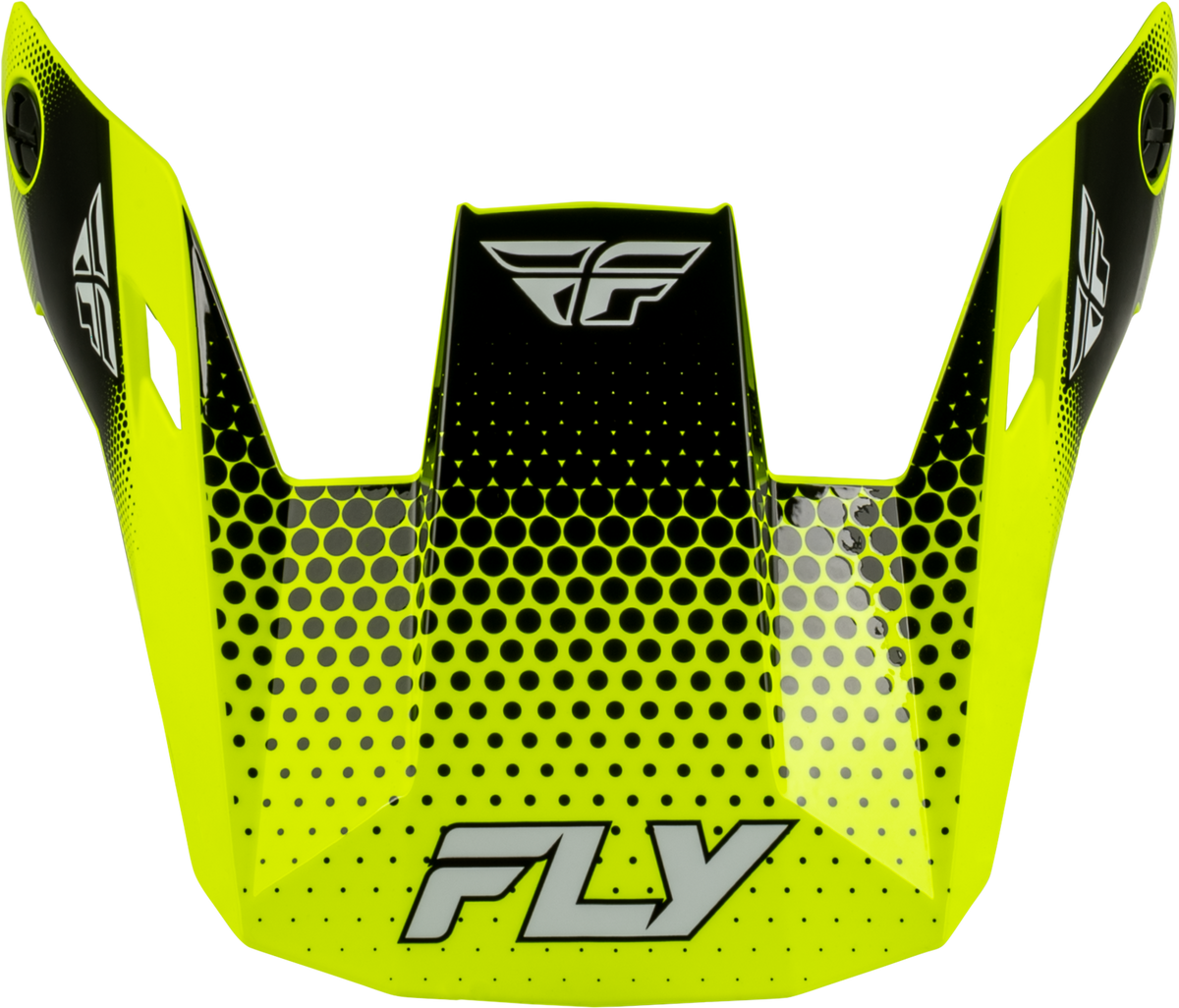 Rayce Sonar Helmet Visor Hi Vis/Black/White Ys Yl