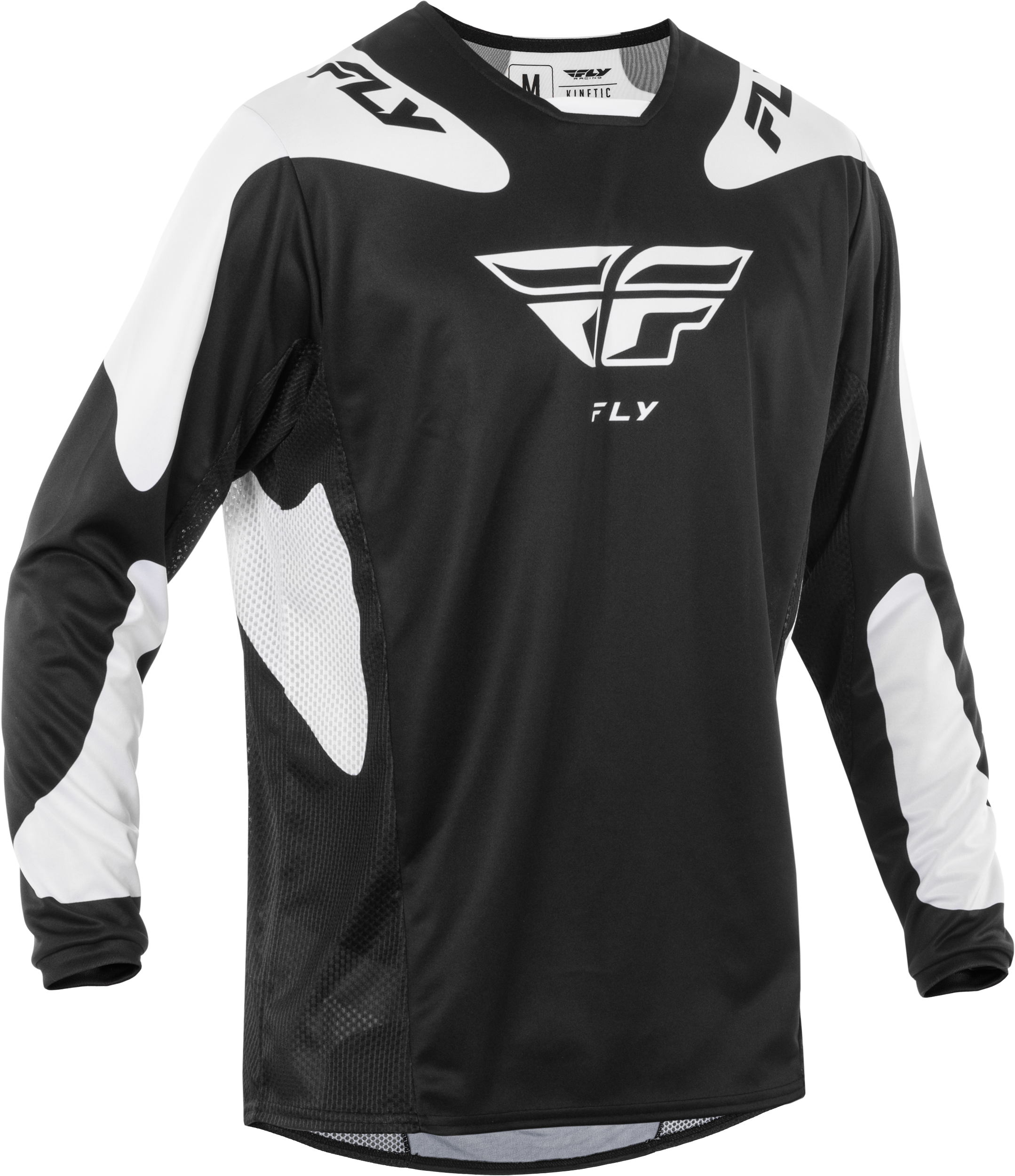 Kinetic Sym Jersey Black/White Lg