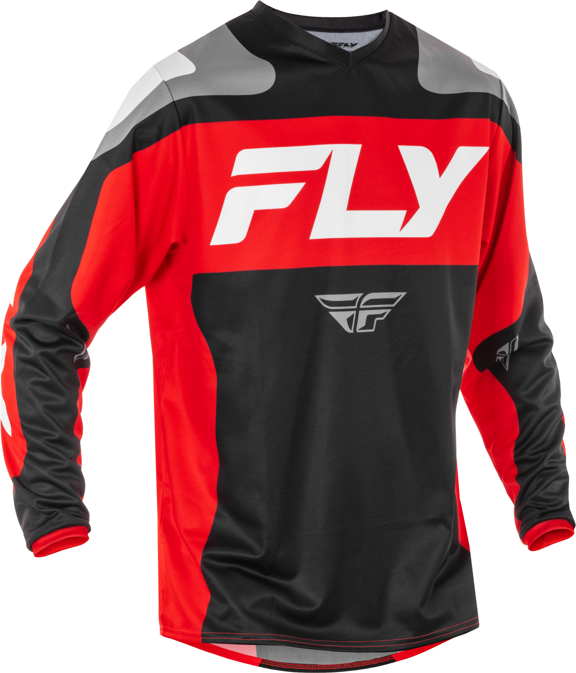 F 16 Jersey Black/Red/White Sm