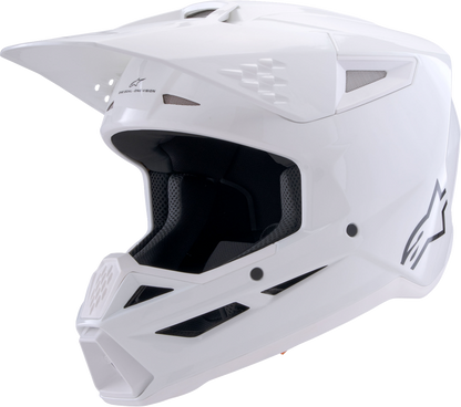 ALPINESTARS SM3 Helmet - Solid - Gloss White - Medium 8300326-2180-M