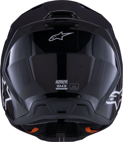 ALPINESTARS SM3 Helmet - Solid - Gloss Black - 2XL 8300326-1180-XXL