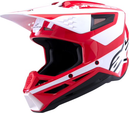 ALPINESTARS SM3 Helmet - Heat - Gloss Red/White/Black - 2XL 8301026-3126-XXL